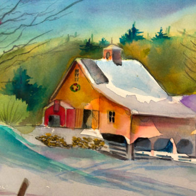 Red Barn in Carlisle