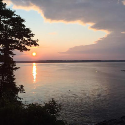 Coastal Maine sunrise